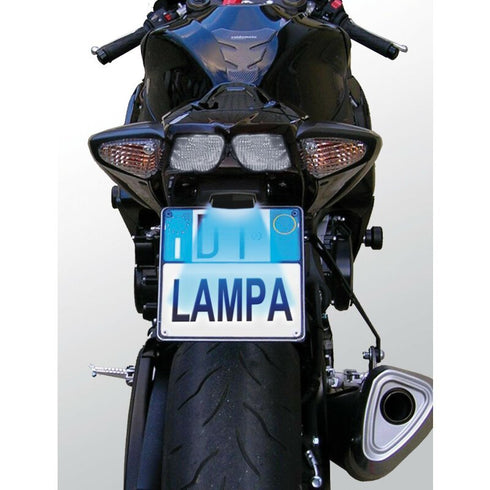 Lampa iluminat numar inmatriculare cu 3 SMD 12V - Alb